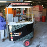 fibreglass food trolley