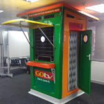 fibreglass kiosk